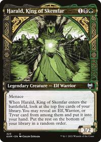 Harald, King of Skemfar (Showcase) (323) [Kaldheim]