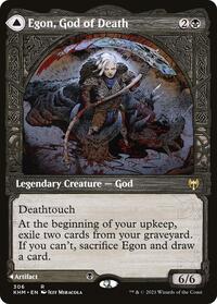 Egon, God of Death (Showcase) (306) [Kaldheim]