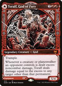 Toralf, God of Fury (Showcase) (313) [Kaldheim]