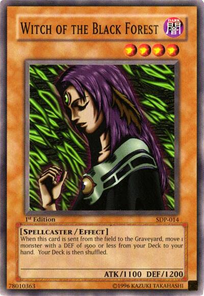 Witch of the Black Forest (SDP-014) [Starter Deck: Pegasus]