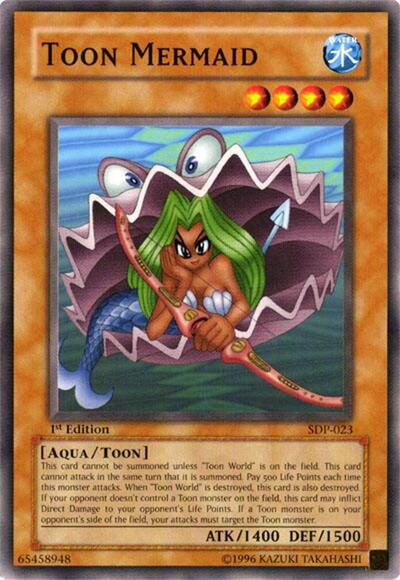 Toon Mermaid (SDP-023) [Starter Deck: Pegasus]