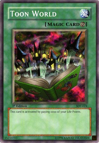 Toon World (SDP-024) [Starter Deck: Pegasus]