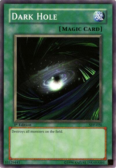 Dark Hole (SDP-026) [Starter Deck: Pegasus]