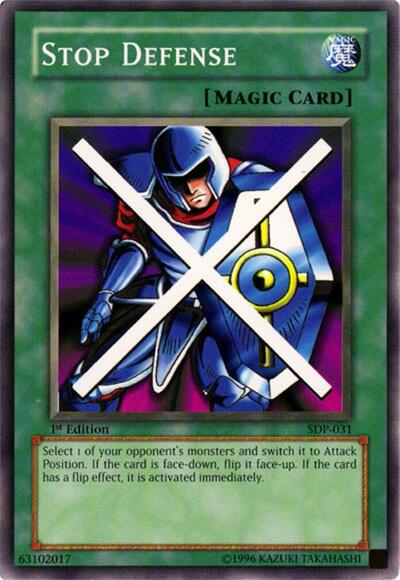 Stop Defense (SDP-031) [Starter Deck: Pegasus]