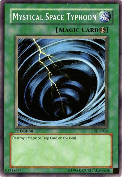 Mystical Space Typhoon (SDP-032) [Starter Deck: Pegasus]