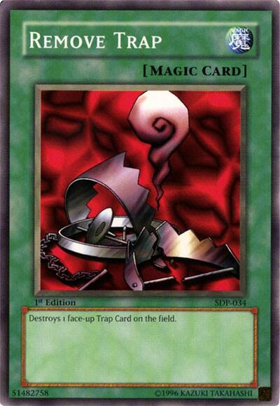 Remove Trap (SDP-034) [Starter Deck: Pegasus]