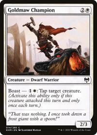 Goldmaw Champion (14) [Kaldheim]