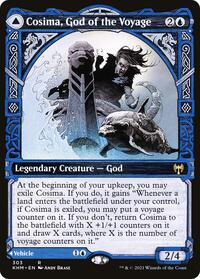 Cosima, God of the Voyage (Showcase) (303) [Kaldheim]