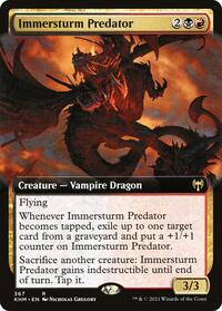 Immersturm Predator (Extended Art) (367) [Kaldheim]