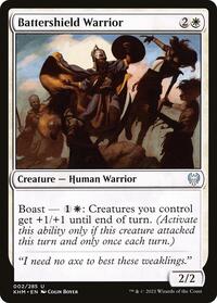 Battershield Warrior (2) [Kaldheim]