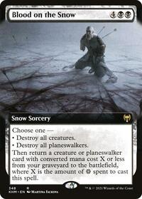 Blood on the Snow (Extended Art) (348) [Kaldheim]