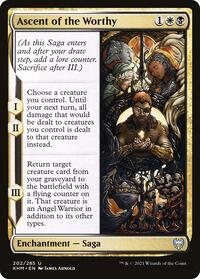 Ascent of the Worthy (202) [Kaldheim]