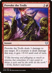 Provoke the Trolls (144) [Kaldheim]