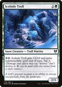 Icehide Troll (176) [Kaldheim]
