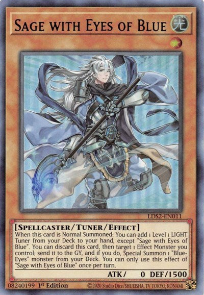 Sage with Eyes of Blue (Purple) (LDS2-EN011) [Legendary Duelists: Season 2]