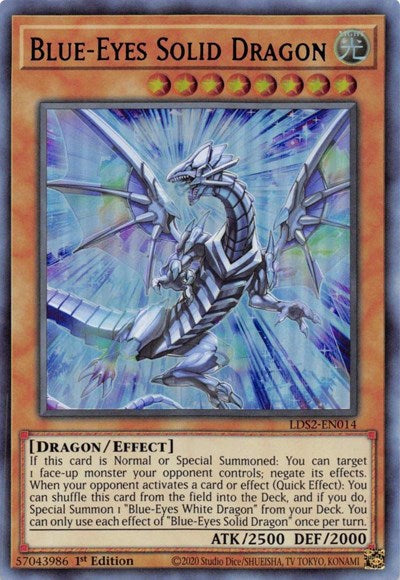 Blue-Eyes Solid Dragon (Purple) (LDS2-EN014) [Legendary Duelists: Season 2]