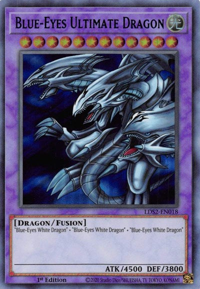 Blue-Eyes Ultimate Dragon (Blue) (LDS2-EN018) [Legendary Duelists: Season 2]