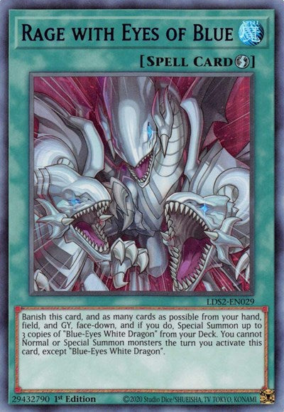Rage with Eyes of Blue (Blue) (LDS2-EN029) [Legendary Duelists: Season 2]
