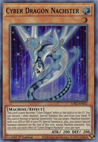 Cyber Dragon Nachster (Green) (LDS2-EN032) [Legendary Duelists: Season 2]
