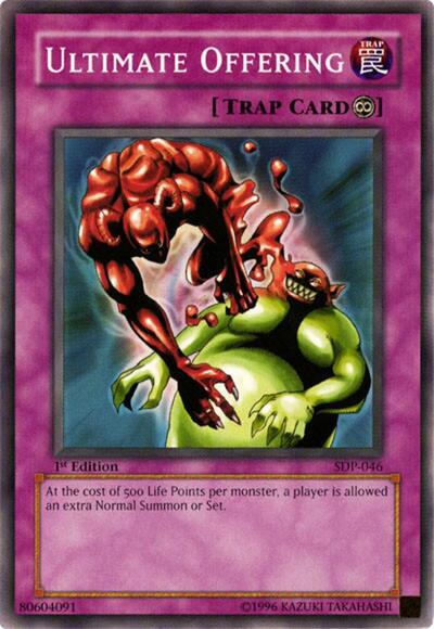 Ultimate Offering (SDP-046) [Starter Deck: Pegasus]