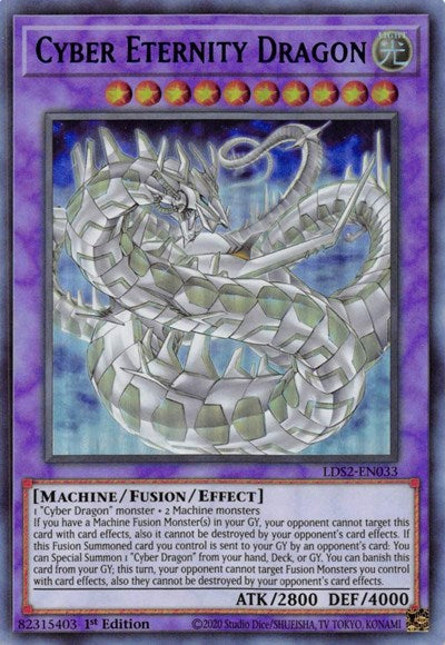 Cyber Eternity Dragon (Blue) (LDS2-EN033) [Legendary Duelists: Season 2]