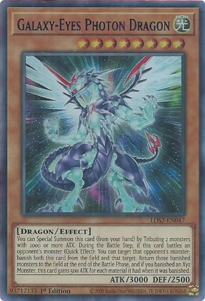 Galaxy-Eyes Photon Dragon (Blue) (LDS2-EN047) [Legendary Duelists: Season 2]