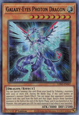 Galaxy-Eyes Photon Dragon (Green) (LDS2-EN047) - Legendary Duelists: Season 2 1st Edition