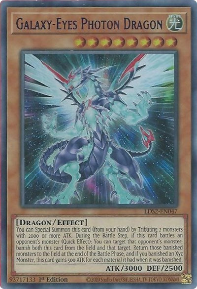 Galaxy-Eyes Photon Dragon (Purple) (LDS2-EN047) [Legendary Duelists: Season 2]