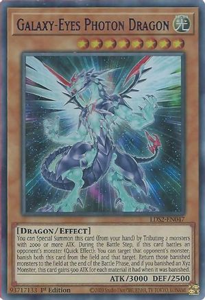 Galaxy-Eyes Photon Dragon (Purple) (LDS2-EN047) - Legendary Duelists: Season 2 1st Edition