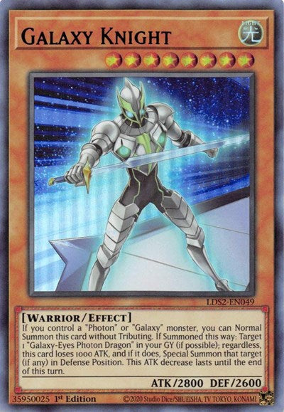 Galaxy Knight (Purple) (LDS2-EN049) [Legendary Duelists: Season 2]