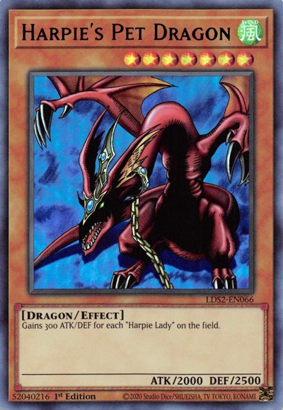 Harpie's Pet Dragon (Blue) (LDS2-EN066) [Legendary Duelists: Season 2]