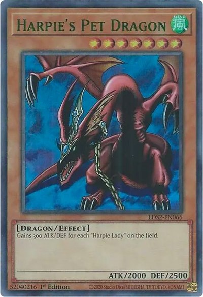 Harpie's Pet Dragon (Green) (LDS2-EN066) [Legendary Duelists: Season 2]