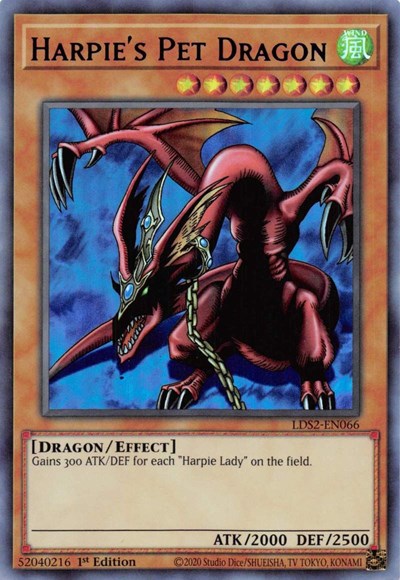 Harpie's Pet Dragon (Purple) (LDS2-EN066) [Legendary Duelists: Season 2]
