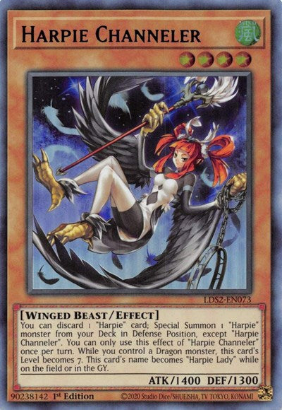 Harpie Channeler (Blue) (LDS2-EN073) [Legendary Duelists: Season 2]