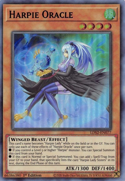 Harpie Oracle (Blue) (LDS2-EN077) [Legendary Duelists: Season 2]