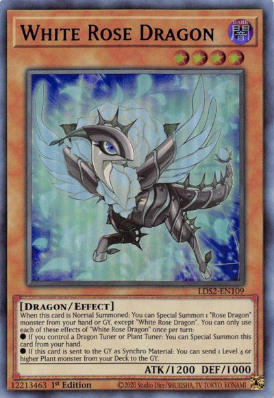 White Rose Dragon (Green) (LDS2-EN109) [Legendary Duelists: Season 2]
