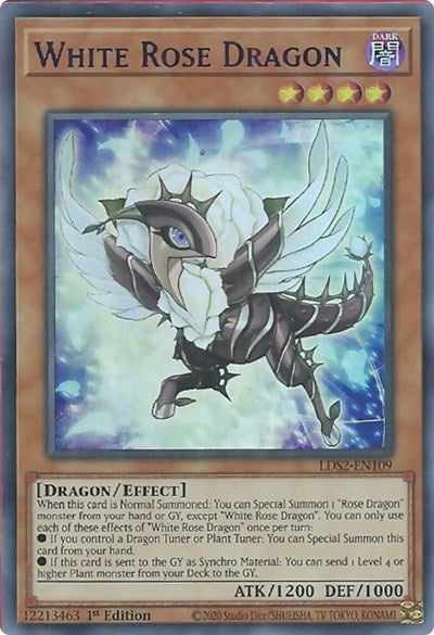 White Rose Dragon (Purple) (LDS2-EN109) [Legendary Duelists: Season 2]