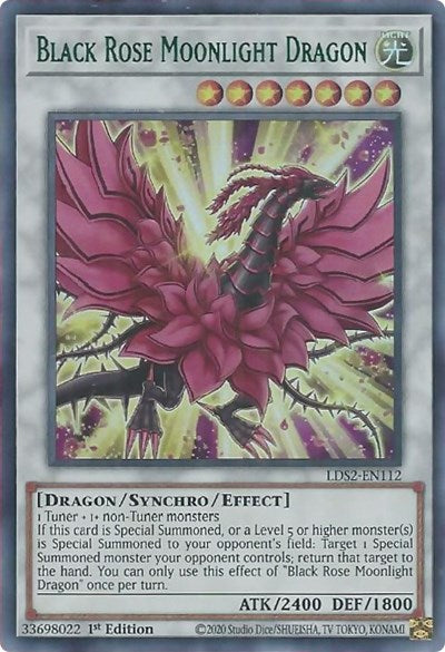 Black Rose Moonlight Dragon (Green) (LDS2-EN112) [Legendary Duelists: Season 2]