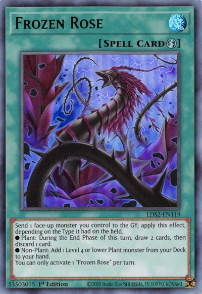 Frozen Rose (Green) (LDS2-EN119) [Legendary Duelists: Season 2]