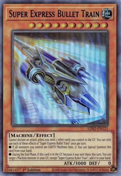 Super Express Bullet Train (Blue) (LDS2-EN121) [Legendary Duelists: Season 2]