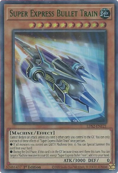 Super Express Bullet Train (Green) (LDS2-EN121) [Legendary Duelists: Season 2]
