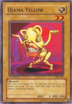 Ojama Yellow (IOC-001) [Invasion of Chaos]
