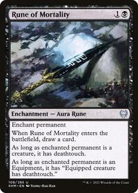 Rune of Mortality (108) [Kaldheim]