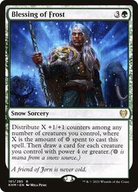 Blessing of Frost (161) [Kaldheim]
