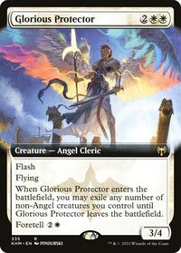 Glorious Protector (Extended Art) (335) [Kaldheim]