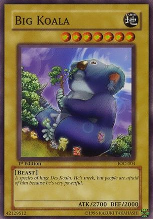 Big Koala (IOC-004) - Invasion of Chaos 1st Edition