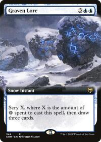Graven Lore (Extended Art) (344) [Kaldheim]