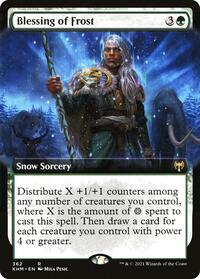 Blessing of Frost (Extended Art) (362) [Kaldheim]