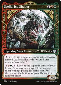 Svella, Ice Shaper (Showcase) (331) [Kaldheim]