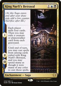 King Narfi's Betrayal (219) [Kaldheim]